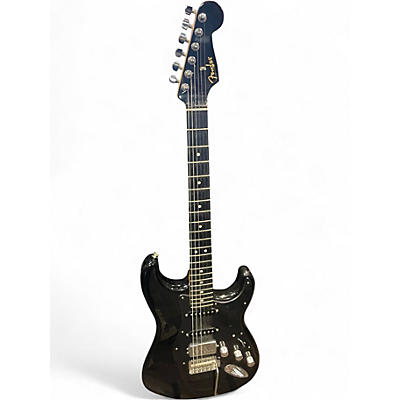 Used Fender Player Plus Stratocaster HSS Black Solid Body Electric Guitar