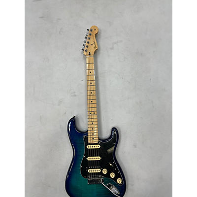 Fender Used Fender Player Plus Stratocaster HSS Blue Burst Solid Body Electric Guitar