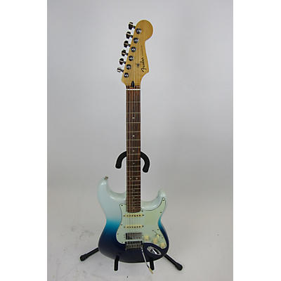 Fender Used Fender Player Plus Stratocaster HSS Blue Solid Body Electric Guitar