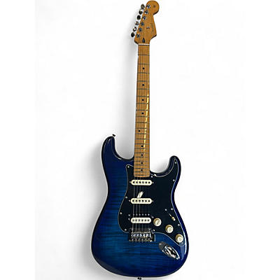 Used Fender Player Plus Stratocaster HSS Blue Solid Body Electric Guitar