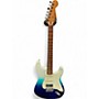 Used Fender Player Plus Stratocaster HSS Blue Solid Body Electric Guitar Blue