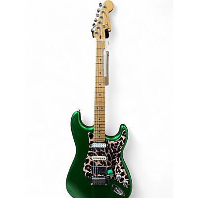 Used Fender Player Plus Stratocaster HSS Candy Apple Green Solid Body Electric Guitar