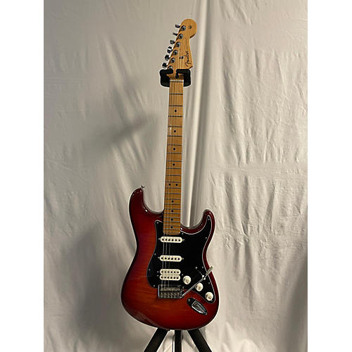 Fender Used Fender Player Plus Stratocaster HSS Cherry Burst Solid Body Electric Guitar Cherry Burst