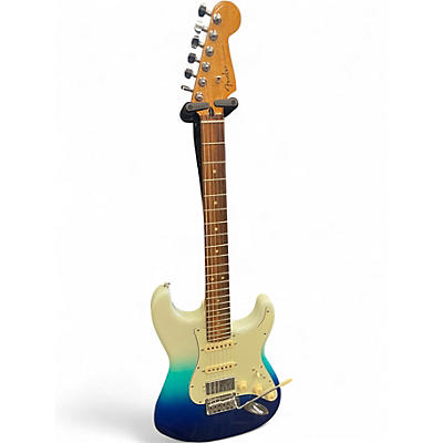 Used Fender Player Plus Stratocaster HSS belair blue Solid Body Electric Guitar
