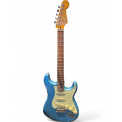 Used Fender Player Plus Stratocaster Opal Blue Solid Body Electric Guitar