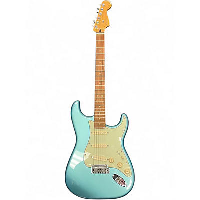 Used Fender Player Plus Stratocaster Opal Spark Solid Body Electric Guitar