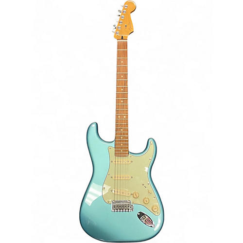 Used Fender Player Plus Stratocaster Opal Spark Solid Body Electric Guitar Opal Spark