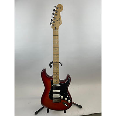 Fender Used Fender Player Plus Stratocaster Plus Top HSS Aged Cherry Burst Solid Body Electric Guitar