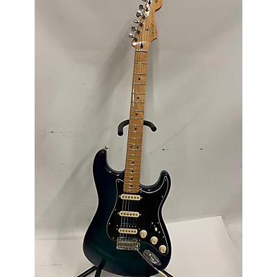 Fender Used Fender Player Plus Stratocaster Plus Top HSS Blue Burst Solid Body Electric Guitar