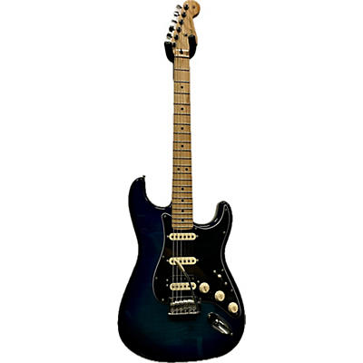 Fender Used Fender Player Plus Stratocaster Plus Top HSS Blue Burst Solid Body Electric Guitar