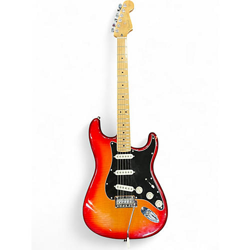 Used Fender Player Plus Stratocaster Plus Top Sunburst Solid Body Electric Guitar Sunburst