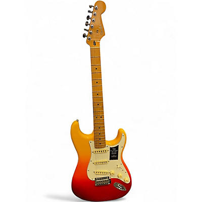 Used Fender Player Plus Stratocaster TEQUILA SUNRISE Solid Body Electric Guitar