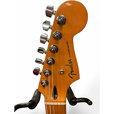 Used Fender Player Plus Stratocaster Tequila Sunrise Solid Body Electric Guitar
