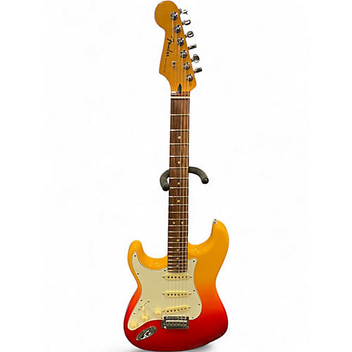 Used Fender Player Plus Stratocaster Tequila Sunrise Solid Body Electric Guitar Tequila Sunrise