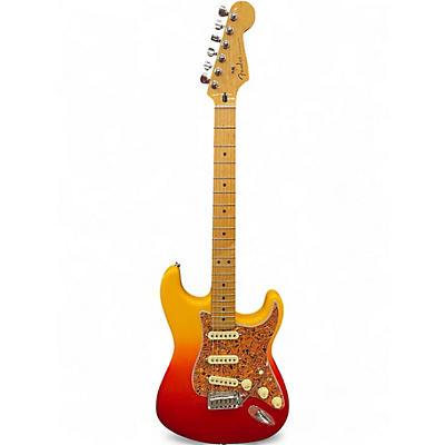 Used Fender Player Plus Stratocaster Tequila Sunrise Solid Body Electric Guitar