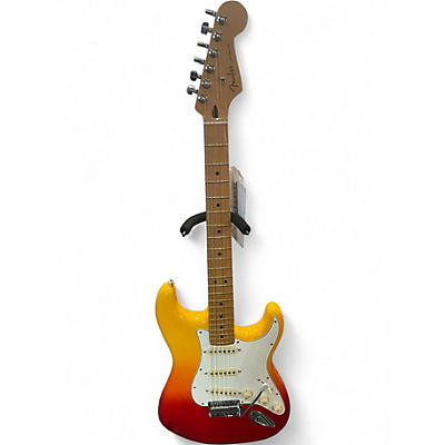 Used Fender Player Plus Stratocaster tequila sunrise Solid Body Electric Guitar