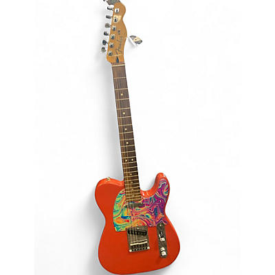 Used Fender Player Plus Telecaster Fiesta Red Solid Body Electric Guitar