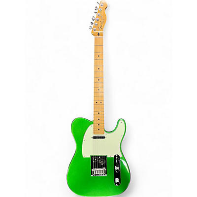 Fender Used Fender Player Plus Telecaster Green Solid Body Electric Guitar