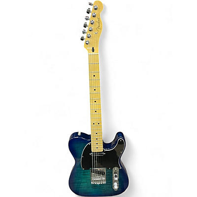 Used Fender Player Plus Telecaster Plus Top Blue Burst Solid Body Electric Guitar