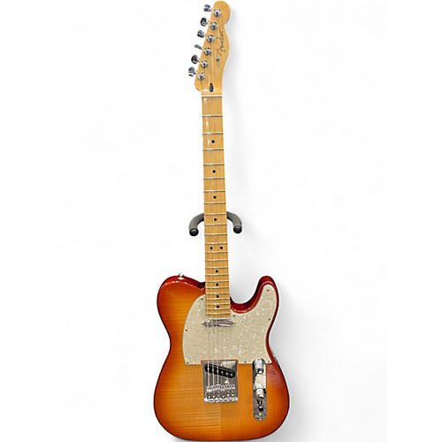 Used Fender Player Plus Telecaster Plus Top Sienna Sunburst Solid Body Electric Guitar Sienna Sunburst