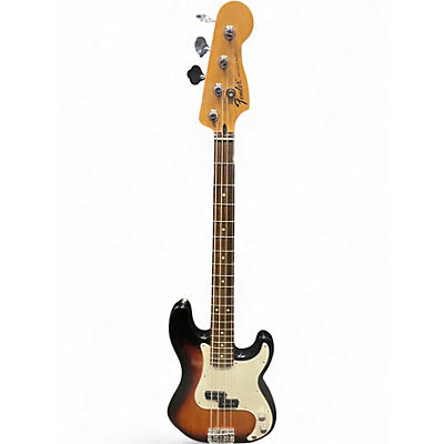 Used Fender Player Precision Bass 2 Color Sunburst Electric Bass Guitar