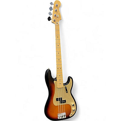Used Fender Player Precision Bass 2 Color Sunburst Electric Bass Guitar