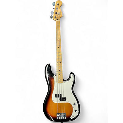 Used Fender Player Precision Bass 2 Color Sunburst Electric Bass Guitar
