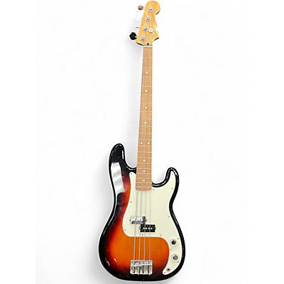 Used Fender Player Precision Bass 2 Color Sunburst Electric Bass Guitar