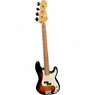Used Fender Player Precision Bass 2 Color Sunburst Electric Bass Guitar
