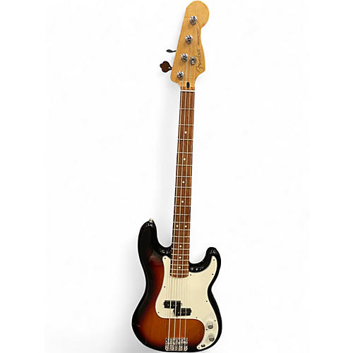 Used Fender Player Precision Bass 2 Tone Sunburst Electric Bass Guitar 2 Tone Sunburst