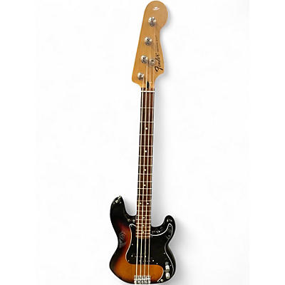 Used Fender Player Precision Bass 2 Tone Sunburst Electric Bass Guitar