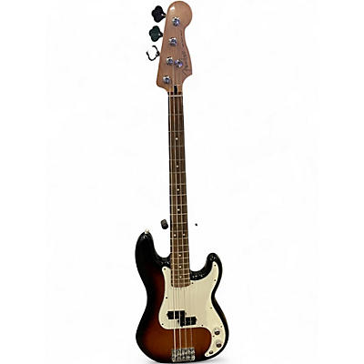 Used Fender Player Precision Bass 3 Color Sunburst Electric Bass Guitar