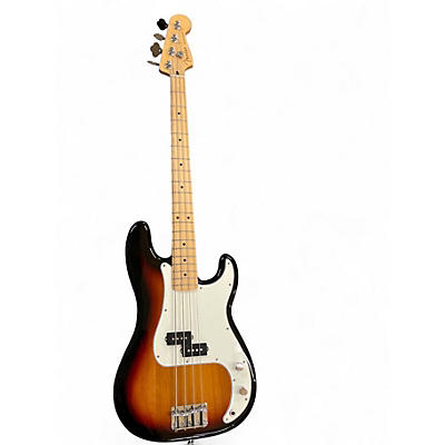 Used Fender Player Precision Bass 3 Color Sunburst Electric Bass Guitar