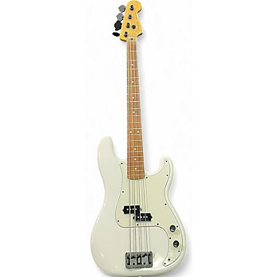 Fender Used Fender Player Precision Bass Alpine White Electric Bass Guitar