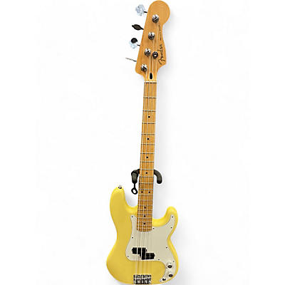 Used Fender Player Precision Bass BUTTERCREAM Electric Bass Guitar