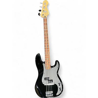 Used Fender Player Precision Bass Black Electric Bass Guitar