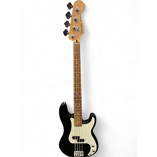 Used Fender Player Precision Bass Black Electric Bass Guitar Black