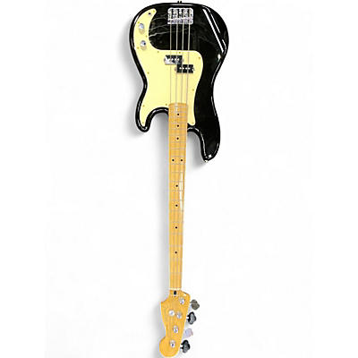 Used Fender Player Precision Bass Black Electric Bass Guitar