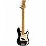 Used Fender Player Precision Bass Black Electric Bass Guitar Black