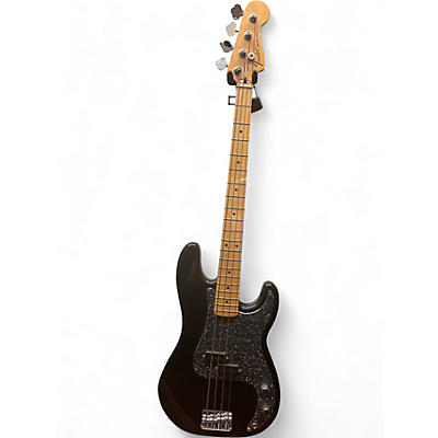 Used Fender Player Precision Bass Black Electric Bass Guitar