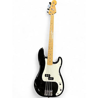 Used Fender Player Precision Bass Black Electric Bass Guitar