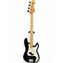 Used Fender Player Precision Bass Black Electric Bass Guitar Black