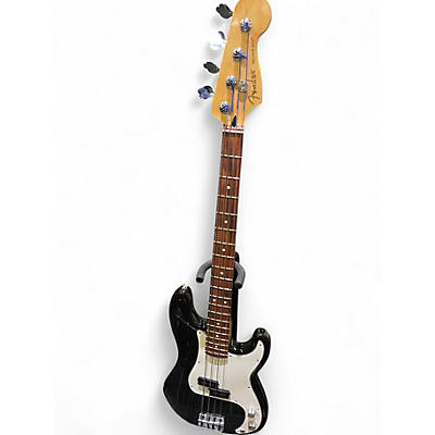 Used Fender Player Precision Bass Black Electric Bass Guitar