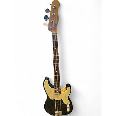 Used Fender Player Precision Bass Black Electric Bass Guitar
