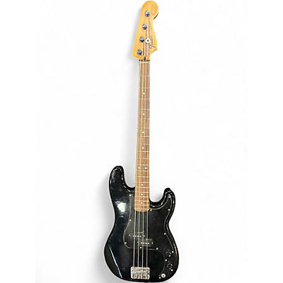 Used Fender Player Precision Bass Black Electric Bass Guitar