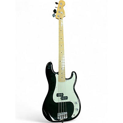Used Fender Player Precision Bass Black Electric Bass Guitar