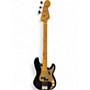 Used Fender Player Precision Bass Black and Gold Electric Bass Guitar Black and Gold