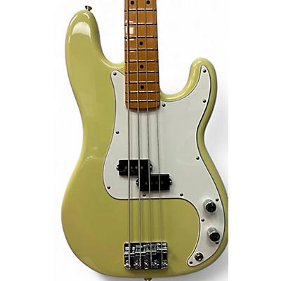 Used Fender Player Precision Bass Blonde Electric Bass Guitar