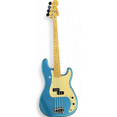 Fender Used Fender Player Precision Bass Blue Electric Bass Guitar