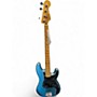 Used Fender Player Precision Bass Blue Electric Bass Guitar Blue